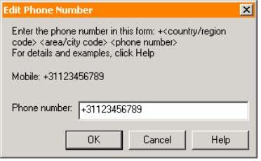 164 numbers presented to the CS 1000, Computer, or Phone calls are expected to be in the following format: +<country code><national number> For example: In North America, the Microsoft Office