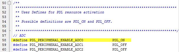 4. Add PDL source files to the project as required for your firmware.. Developing Code Using the PDL Add the files you need from the PDL drivers or utilities folders.