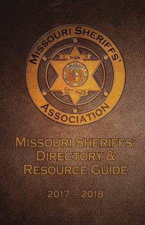 Missouri Sheriffs with this insightful, full color, glossy magazine.