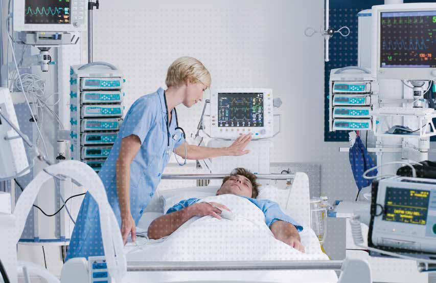 STAY CONNECTED AFFINITY MEDICAL CONNECTORS AND CABLE ASSEMBLIES FOR PATIENT CRITICAL APPLICATIONS Improved patient care and comfort