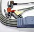 and manufactured to customer specifications ECG cable assemblies with 2 to 12 leads that are AHA and IEC compliant.