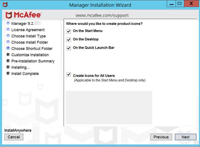 3 Install the Manager/Central Manager Install