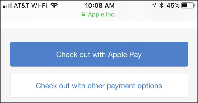 52 Chapter 15 Working with Other Useful iphone Apps and Features When you are making a transaction in an app that supports Apple Pay, tap this to pay Apple Pay also simplifies purchases made in