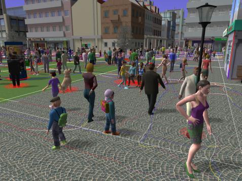 , Online inserting virtual characters into dynamic video scenes, Computer Animation and Virtual Worlds 2012 ANR CHROME Li et al.
