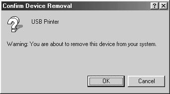 Then click OK to close the System Properties dialog box. 6. Turn off the printer and restart your PC.