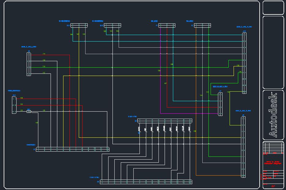 manner with AutoCAD Electrical schematics for point to point wiring.