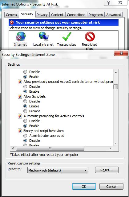 Initialize and execute script" option is set to "Enable", the specific operation, as shown.