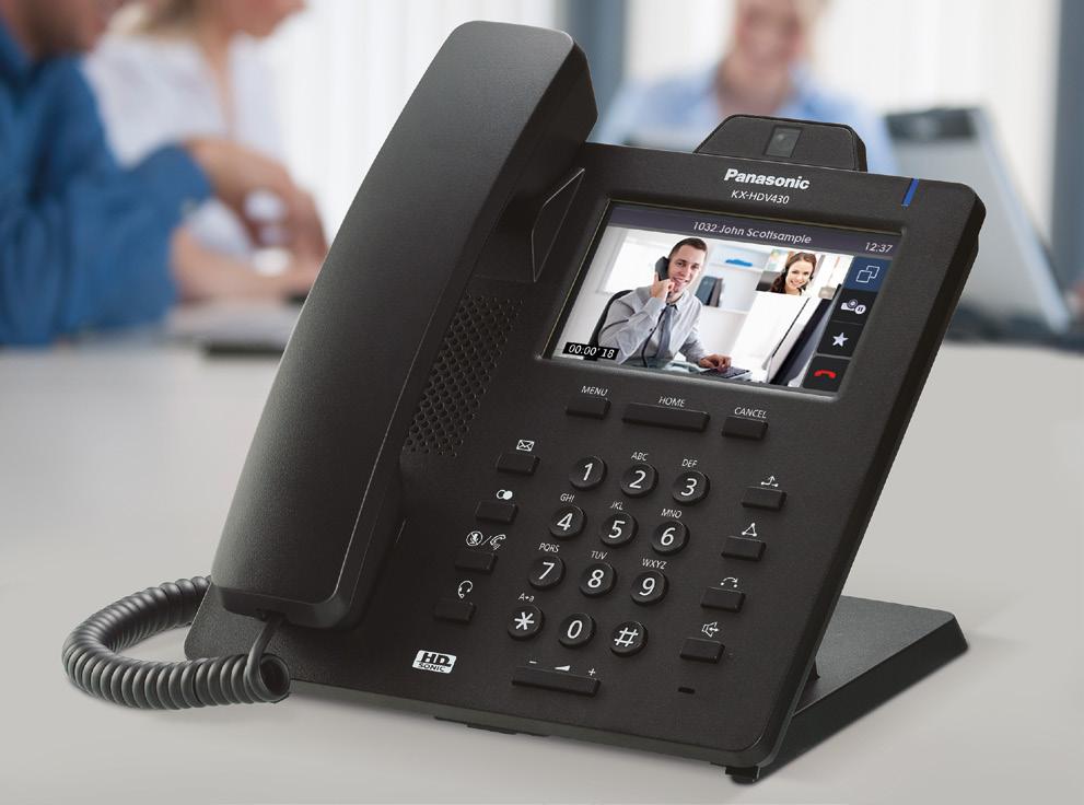 KX-HDV SERIES The innovative KX-HDV series of SIP deskphones brings you exceptional communication performance, faultless reliability and long-term cost savings in one complete package.