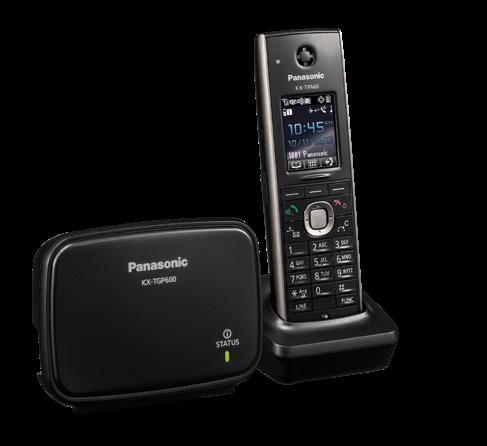KX-TGP/TPA SERIES SIP Cordless Phone System KX-TGP600 When quality is critical and cost reduction a key consideration, Panasonic s KX-TGP600 Smart IP wireless DECT phone system is the ideal business