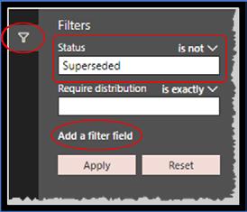 PM4+ Partners Workspace - customize your experience Page 9 When you use the Advanced filter on a list, you can select a record to view the details.