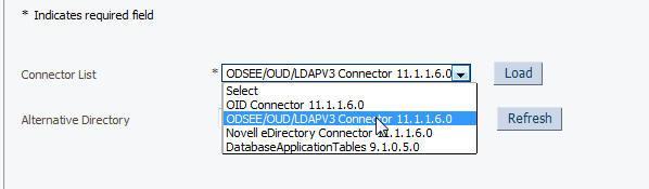 2. Install OUD Connector This step includes the configuration required to install OIM Generic LDAP connector (named as OID- 11.1.1.5.0) to integrate OIM with OUD.