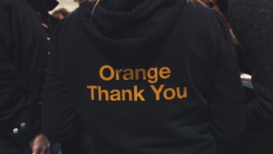 Thank You contributes to an improved Net Promoter Score The use of the Orange Thank You-cinema promotion is picking up strongly 24