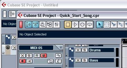 About this chapter This chapter describes the basic building blocks and terminology in Cubase SE. Please take your time to read this chapter thoroughly before moving on!
