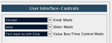Using knobs and sliders In the VST audio windows, most parameters are shown as knobs, sliders and buttons, emulating real-world hardware interfaces.