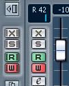 There are also global Read/Write buttons in the Mixer s Common panel, the leftmost panel in the Mixer.