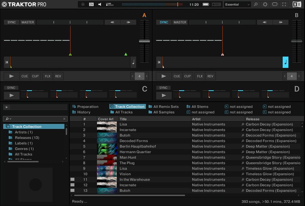 pre-selection to default. Click Yes. The pre-selection of the Mixer FX is set to default. Configuring TRAKTOR using the Setup Wizard 1.