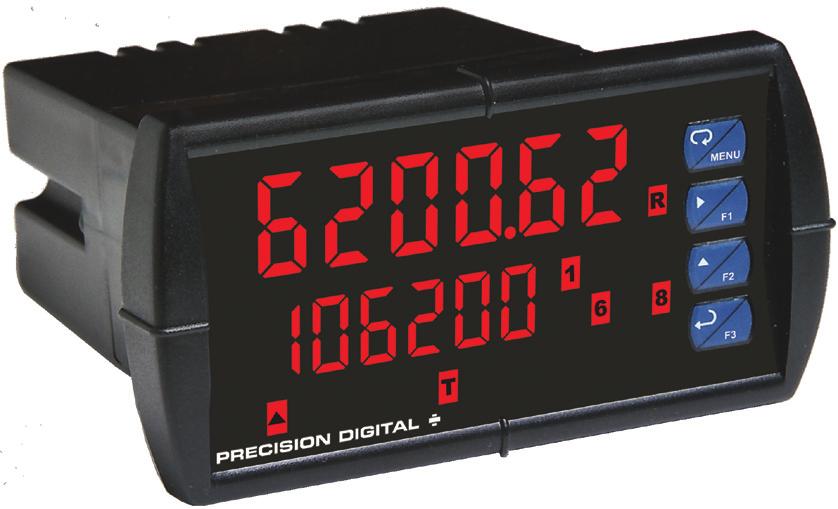 ProVu PD6200 Analog Input Rate/Totalizer MeterView Pro USB Install Thank you for your purchase of the ProVu PD6200 rate/totalizer.