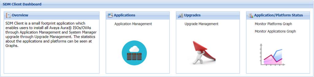 Solution Deployment Manager overview Solution Deployment Manager Client For the initial System Manager deployment or when System Manager is inaccessible, you can use the Solution Deployment Manager