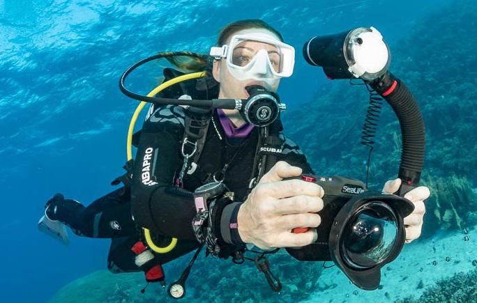 Lighting is one of the most important components of underwater photography.