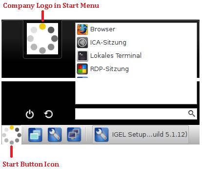 Other areas where you can show your company logo in the firmware are the screensaver and the start menu. To define an image for the screensaver, proceed as follows: 1. 2. 3. 4. 5.