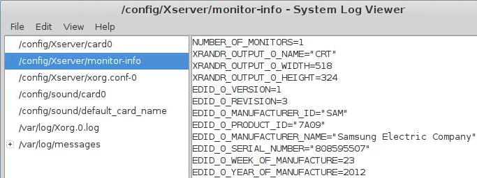 6.9. System Log Viewer Menu path: Setup > Accessories > System Log Viewer All available system logs are updated and displayed. You can add your own log files in the options.