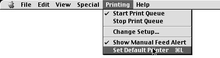 Select the appropriate printer, and then click the OK  D