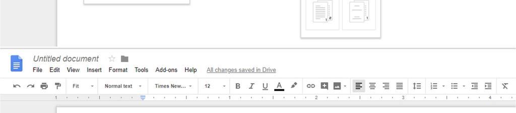 Formatting an APA style Paper in Google Docs 5 Formatting the Running Head Double click in the top margin of the first page to open the header. Select the different first page header box.