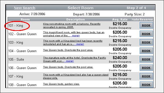 UNIT LONG NAMES Many properties configure the RezStream Booking Engine to assign a room when a guest makes a reservation via the RezStream Booking Engine.