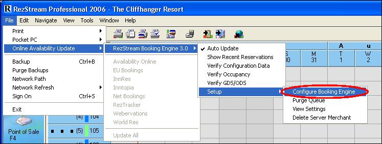 2. UPLOAD REZSTREAM PROFESSIONAL DATA Once the settings in RezStream Professional have been verified using the steps outlined in the preceding section, the second step in taking your RezStream