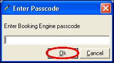Enter your RezStream Booking Engine passcode and click the OK button. RezStream Professional settings are automatically transferred to the RezStream Booking Engine. The Complete window is displayed.