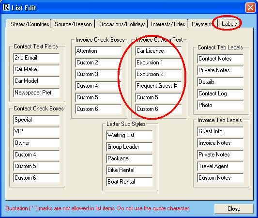 USER DEFINED FIELDS If your property has customized RezStream Professional to track user defined fields in the Contact Data screen, this same information can be collected from online guests while