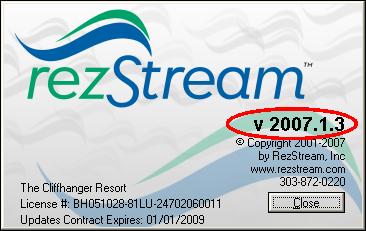 CONTACT US RezStream Booking Engine Help Desk: (303) 872-0220 Support Hours: 8:00AM 5:00PM, Monday through Friday, MST.