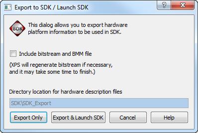 Lab Workbook Building a Zynq Extensible Processing Platform 3-2. Export the processor and launch SDK. 3-2-1. In the Hierarchy tab, select and double-click the system_i - system (system.xmp) component.