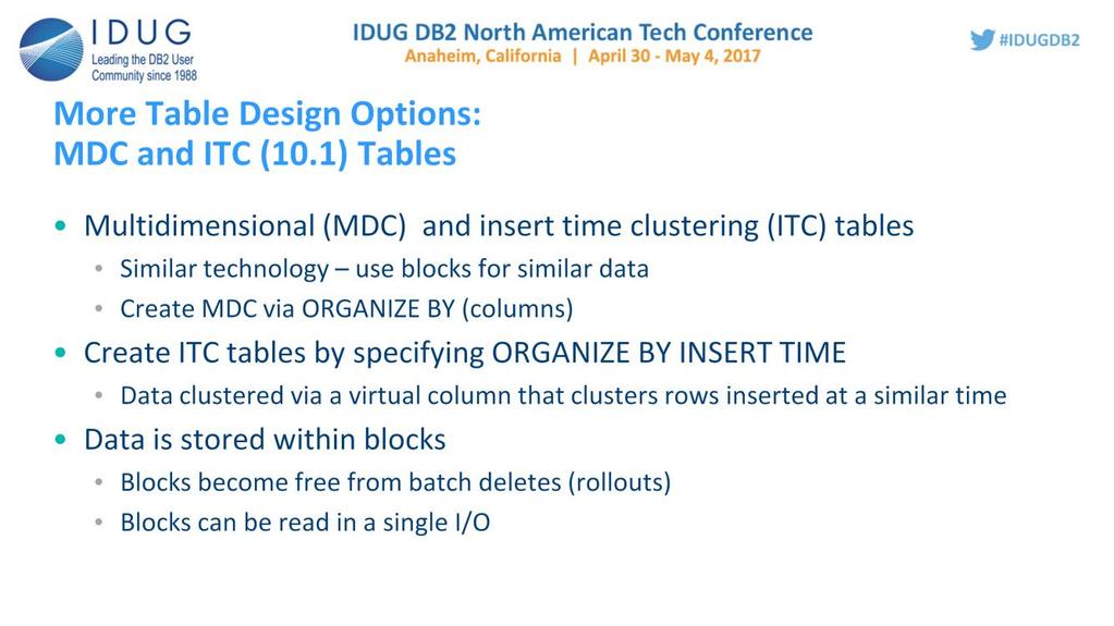 I look upon ITCs as a good extension of MDC technology.