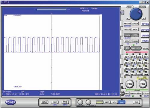 8.4 Operating the Instruments from a PC(Other than the DL9000/SB5000/DLM2000/DL6000/ DLM6000/DL850/DL850V) Procedure Displaying the Control Screen Click the Control Inst on the Xviewer tool bar to