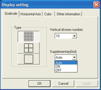 3.4 Specifying Display Settings Procedure Displaying the Display Setting dialog box Click or select View > Display Setting to open the Display Setting dialog box.