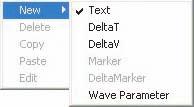 The pointer icon displayed in the tool bar or waveform view changes according to the selected annotation. For details, see the explanation starting on the next page. 2.