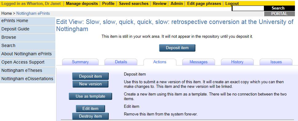 one with updated details Step 3 There are two relevant options: New version or Use as
