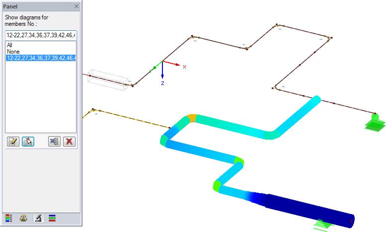 3 RF-PIPING Design 3 3.6 Filter for Results The RF-PIPING Design result tables allow you to sort the results by various criteria. In addition, you can filter options for the tables (see Figure 3.