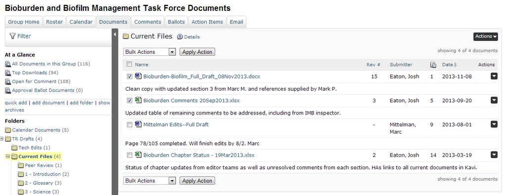 Retrieving documents: Option 1 - Multiple Files 1.