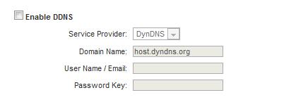 Management: Dynamic DNS Settings The Dynamic Domain Name System (DDNS) is a method to keep a web domain name, or web address, linked to a changing IP address as most Internet Providers do not provide