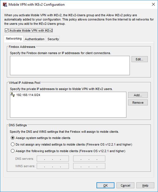 DNS Enhancements for Mobile VPN 8 In the Mobile VPN with IKEv2