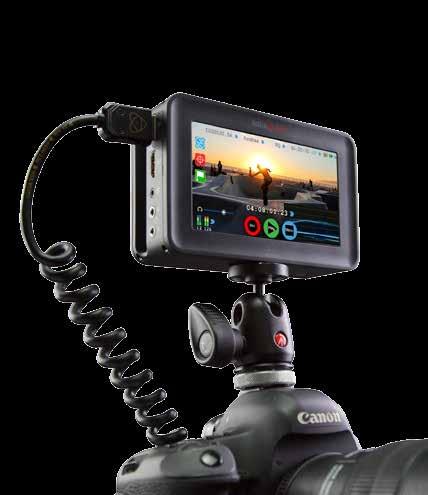 vectorscope and focus peaking and can be calibrated using the optional X-Rite i1displaypro for colors you can trust.