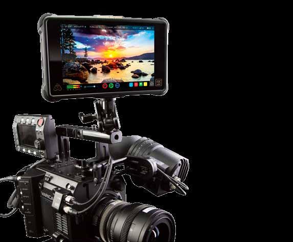 12-bit Raw, 10-bit ProRes/ DNxHR up to 4Kp60 Capture the RAW output from Sony FS5/FS7/FS700, Canon C300MKII/ C500 or Panasonic Varicam LT over SDI up to 12-bit 4Kp30 as