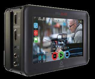 Monitor on a larger 5 calibrated screen with Indie Films Proxy recorder & focus pulling monitor for Cinema cameras waveform and focus assist tools, bypass the internal lossy MPEG recording by