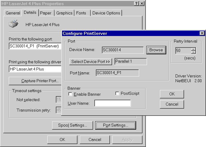 Level One Printer Servers Locate the Delete Port button. This button is on the Details or Ports tab, depending on your version or Windows.