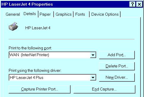 Level One Printer Servers Mail Server Name or IP Address Your Internet E-mail Address This is the name or IP Address of your Mail Server. If you are on a LAN, ask the LAN Administrator.