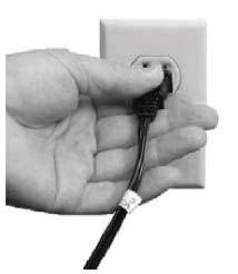 Operating Instructions: To use, plug the unit into any 110-120 VAC power source, such as a wall
