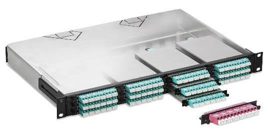 SMAP-G2 HIGH-DENSITY 19 Panel System with 1/3 HU Part-Front-Plates PFP or MTP Module-Cassettes Part number