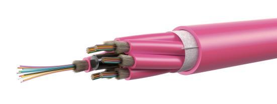Properties: DUODECIM Trunks I-B(ZN)BH loose tube cables: Both cable ends are molded within cable dividers and assembled with connector legs fitting for the 19 Panel systems.